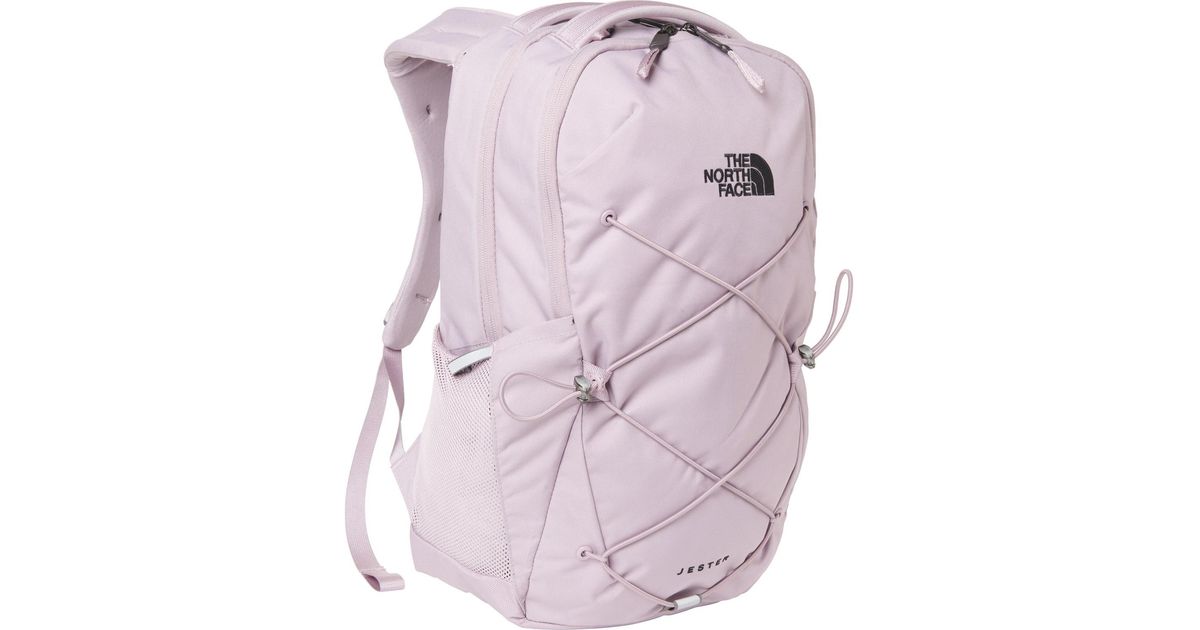 purple north face backpack