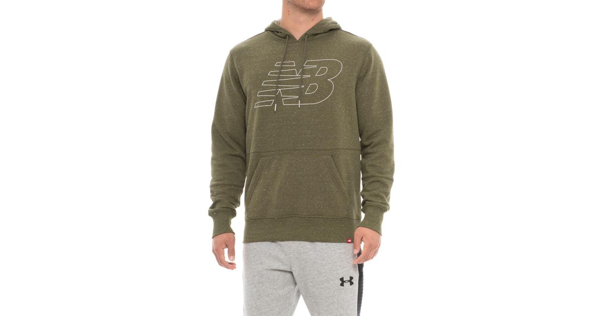 new balance green hoodie