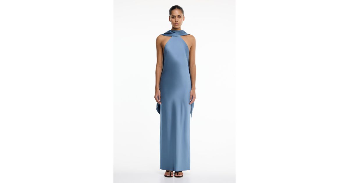 lucile halter dress Significant Other Lucile Halter Dress in Ice Blue
