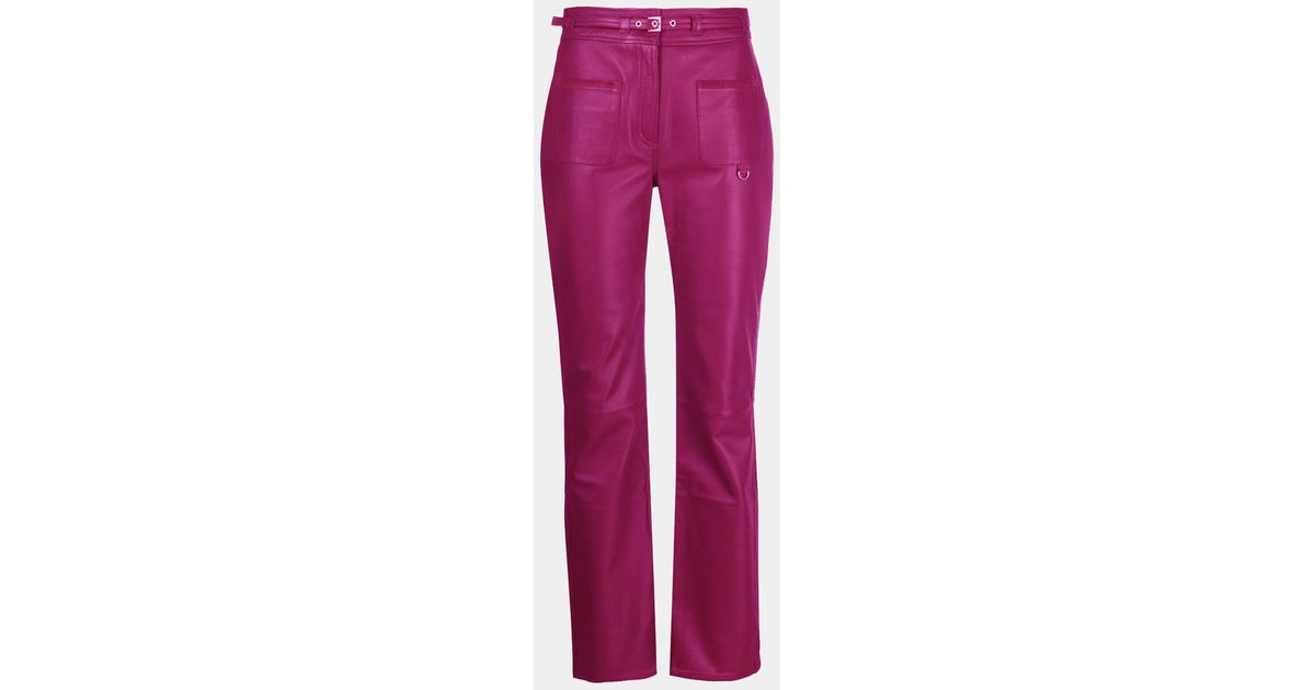 saks potts lissi pants pink