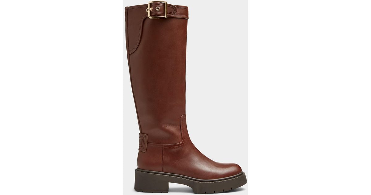 Coach riding boots clearance womens