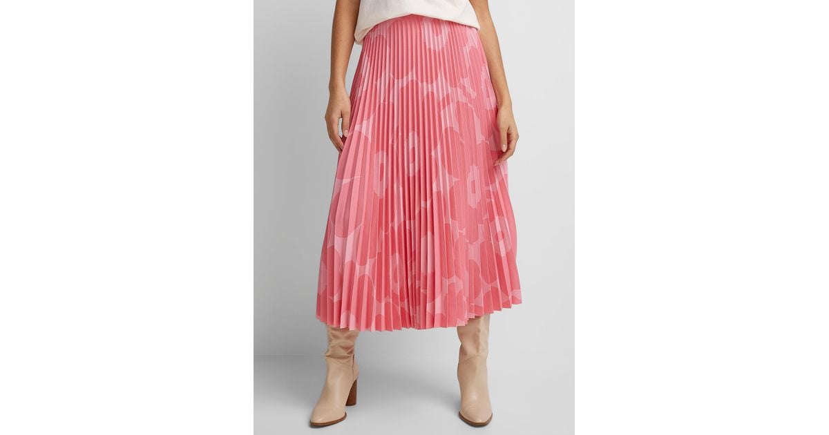 Marimekko Myy Unikko Skirt in Pink | Lyst