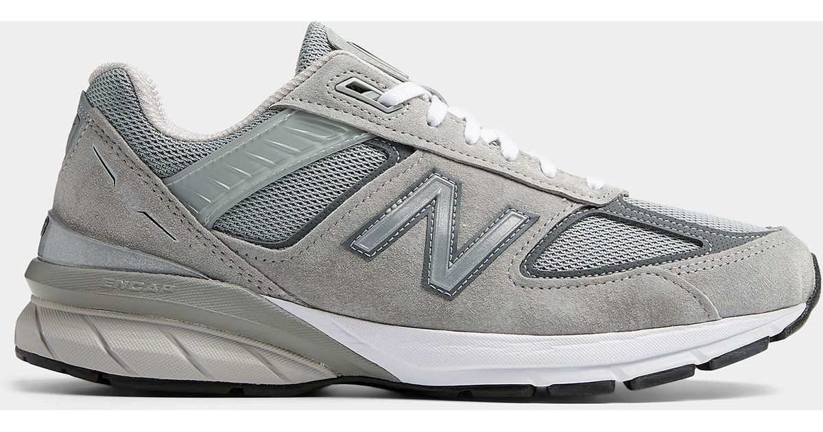 New Balance Suede Made In Usa 990v5 Core Sneakers Men in Grey (Grey ...