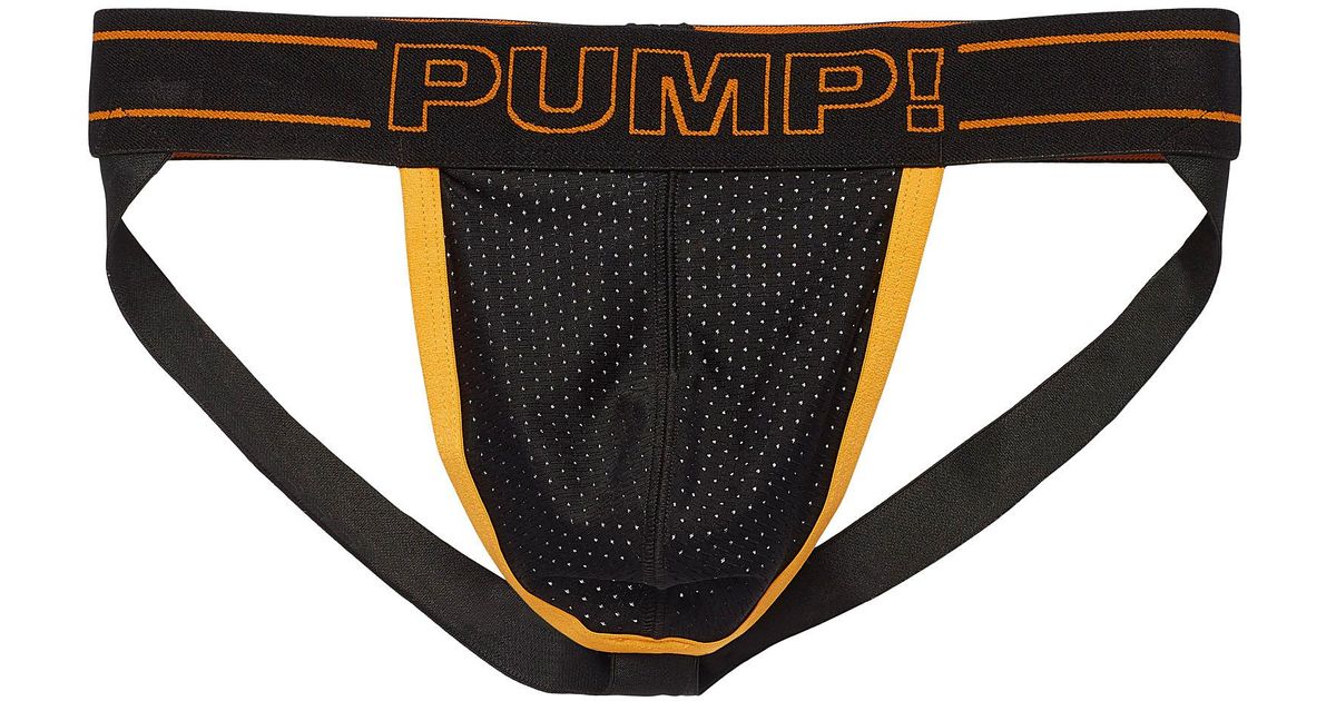 Pump! Synthetic Nightlight Jockstrap in Black for Men Lyst