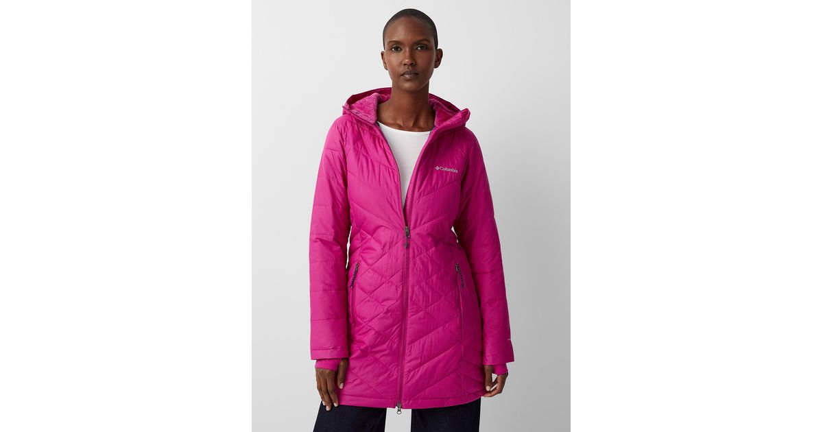 Columbia women's mighty hotsell lite hooded plush jacket