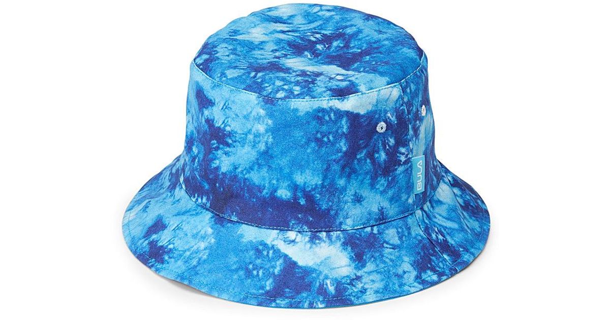 Bula Cotton Reversible Bucket Hat in Teal (Blue) Lyst