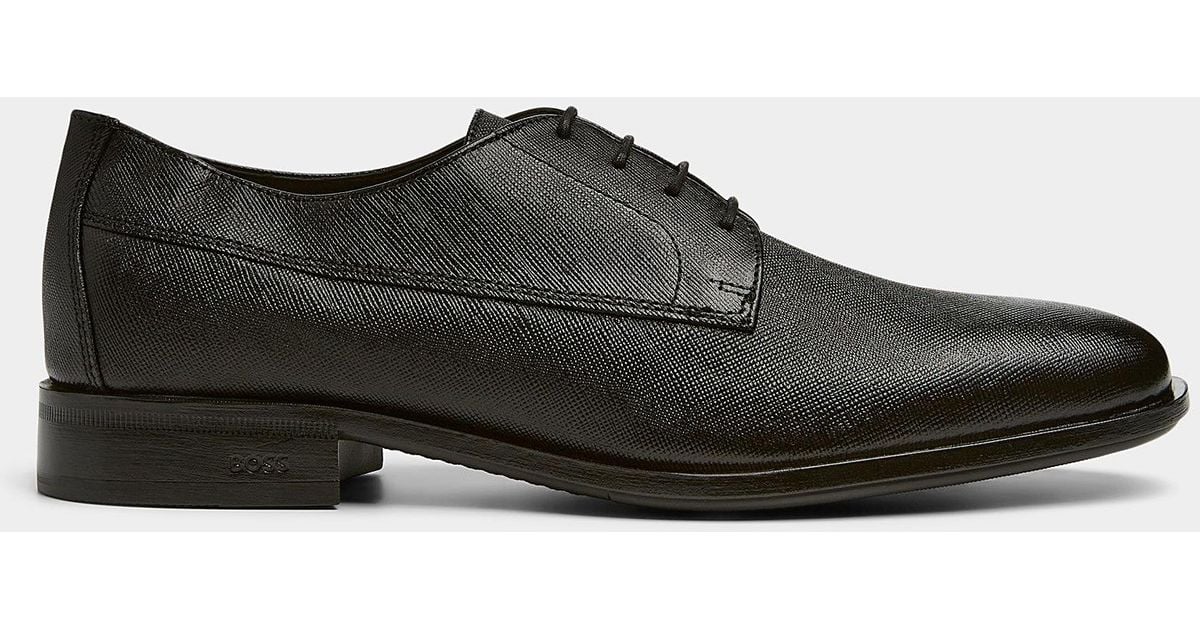 BOSS by HUGO BOSS Colby Derby Shoes Men in Black for Men Lyst
