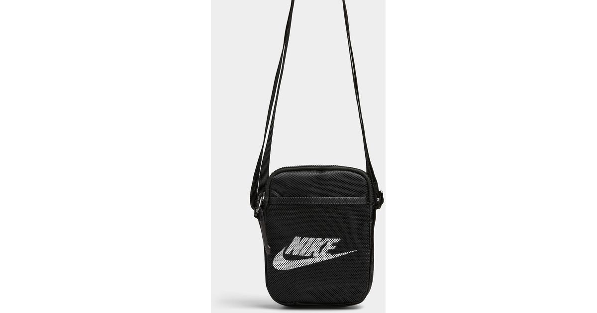 Nike Heritage Mini Bag in Black | Lyst