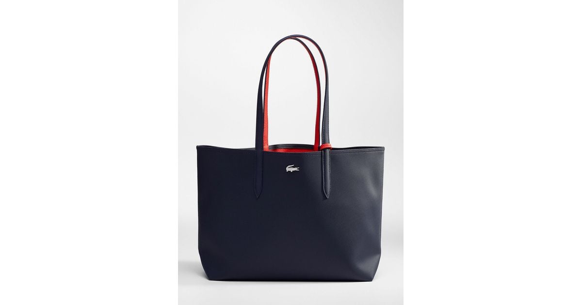 Women's Lacoste Anna Reversible Tote with Zipped Pouch