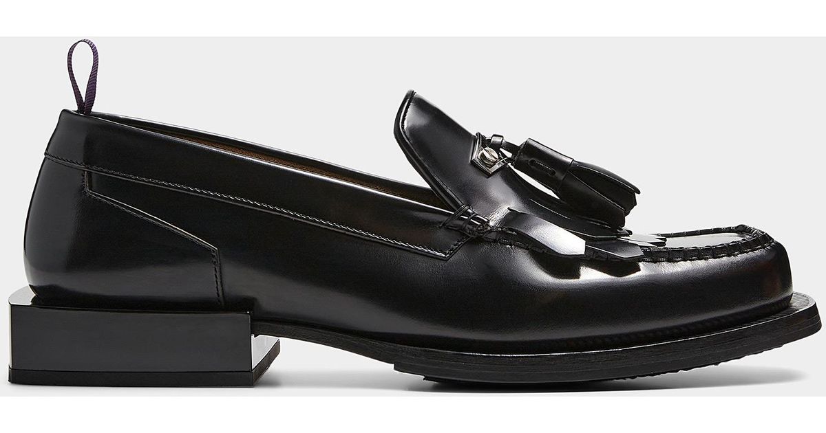 Eytys Rio Fringed Loafers Men in Black for Men Lyst