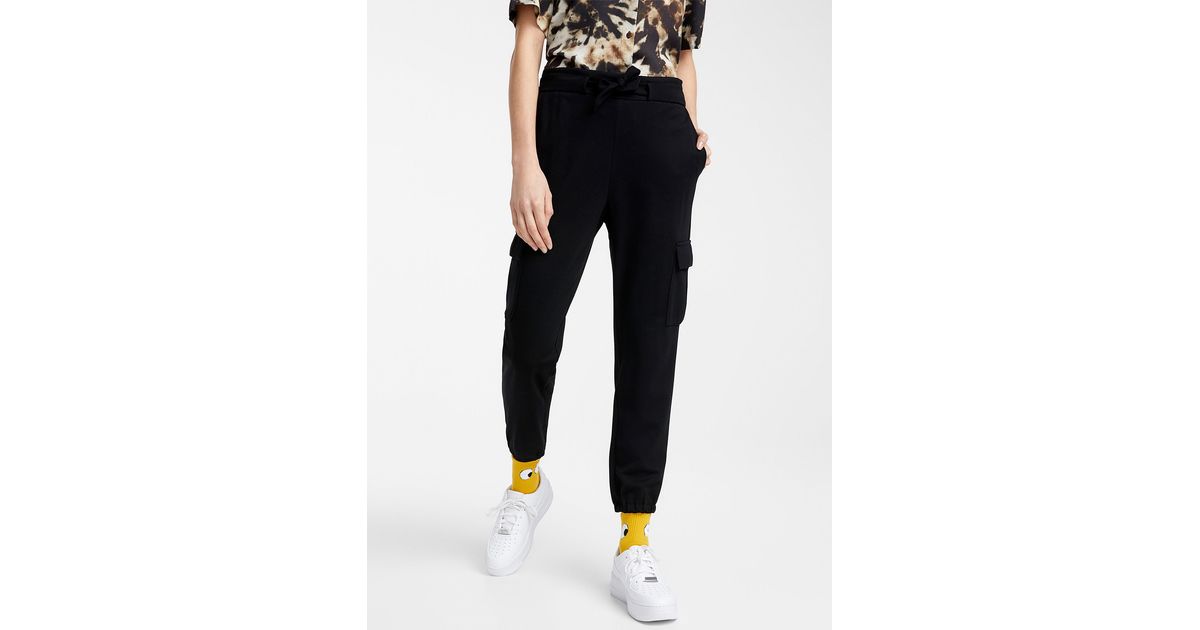 buckle cargo joggers