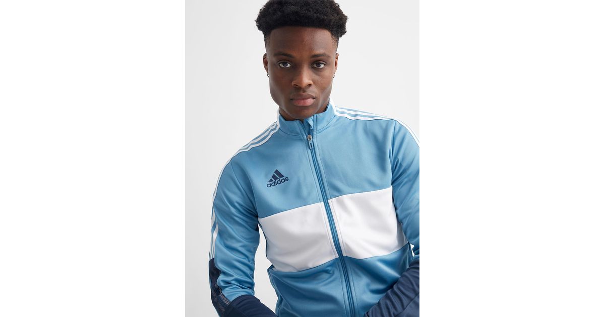 turquoise adidas jacket