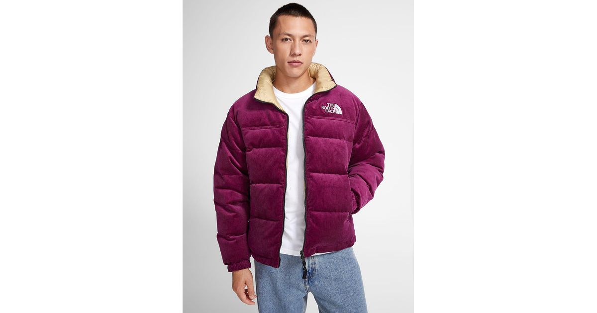 The North Face Reversible '92 Nuptse Jacket in Purple for