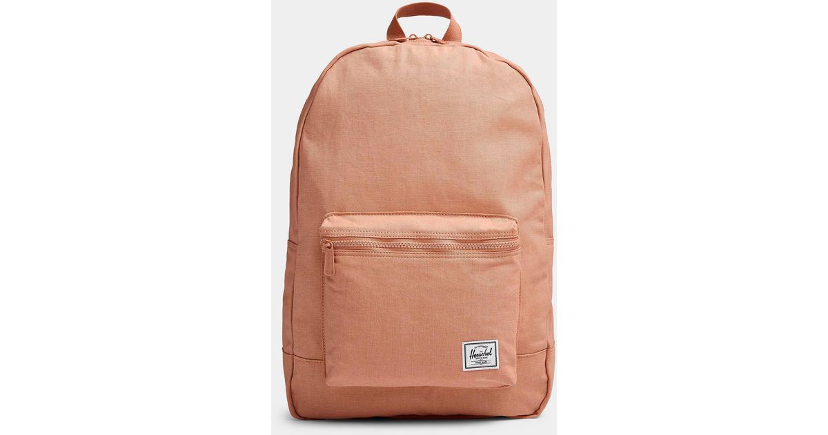 Herschel Supply Co. Daypack Washed Cotton Backpack in Pink Lyst