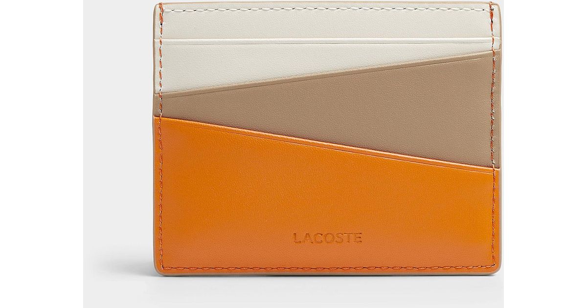 lacoste card holder