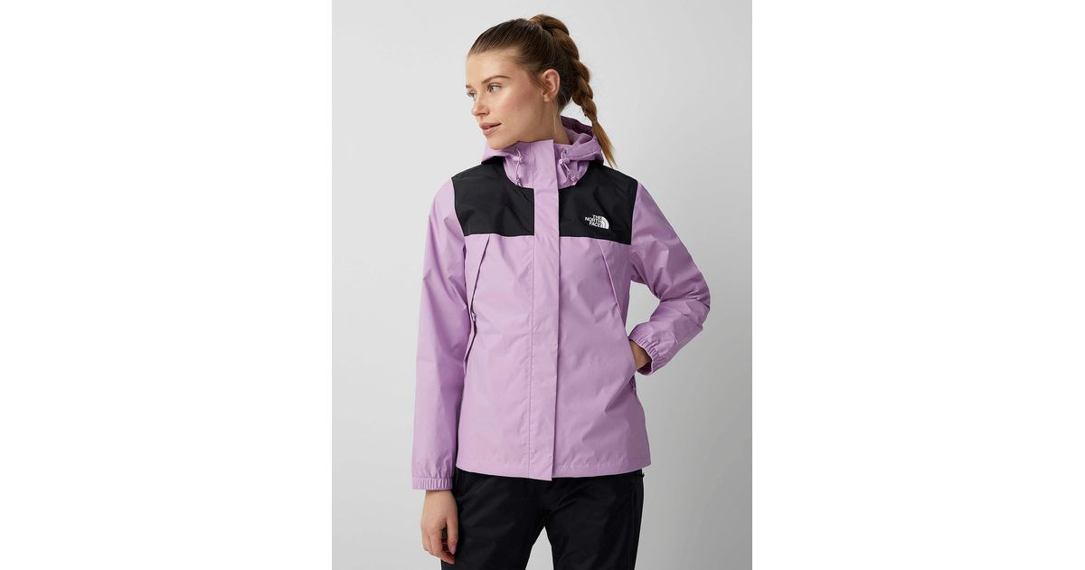 The North Face Antora Hooded Raincoat in Purple Lyst