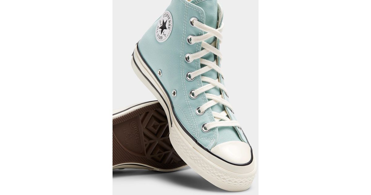 Converse Canvas Soft Juniper Chuck 70 High Top Sneakers Women in Lime