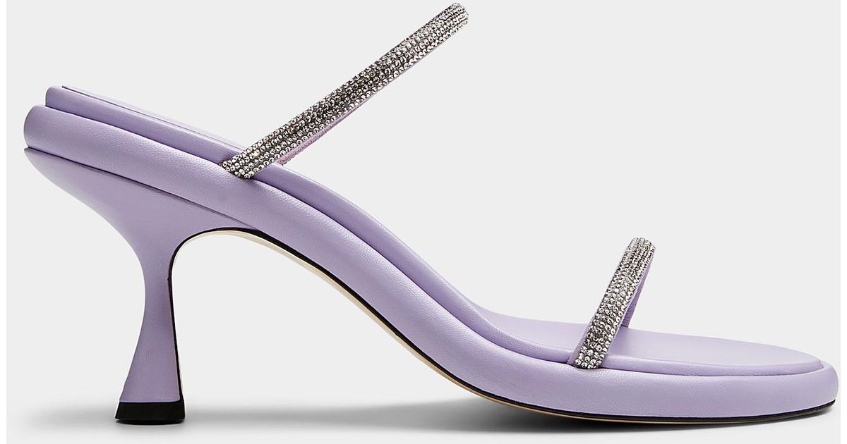 Wandler June Lilac Heeled Sandals Women Lyst