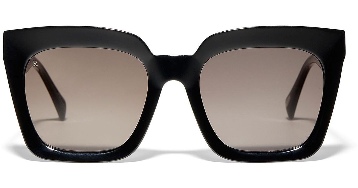 Raen Vine Square Sunglasses in Black Lyst