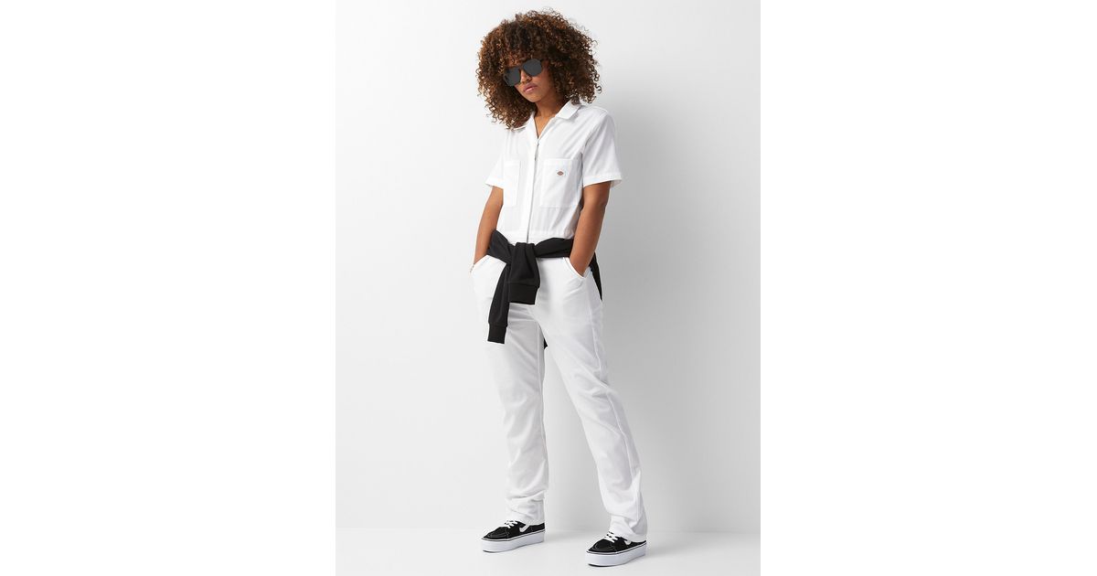 Dickies Workwear Jumpsuit in White | Lyst