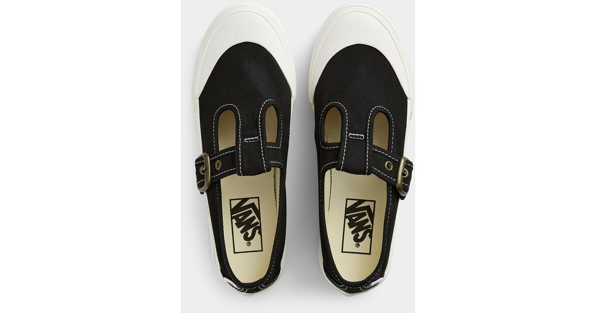 Vans Style 93 Mary Jane Slip in Black | Lyst