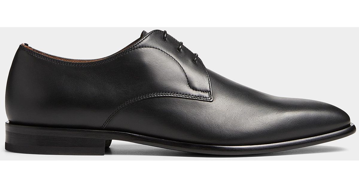BOSS by HUGO BOSS Leather Lisbon Derby Shoes Men in Black for Men