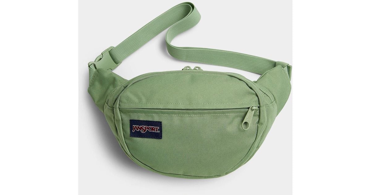 Jansport Fifth Avenue Solid Belt Bag in Green Lyst