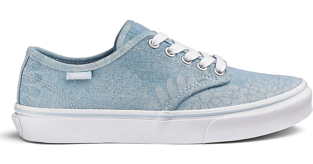ladies blue vans