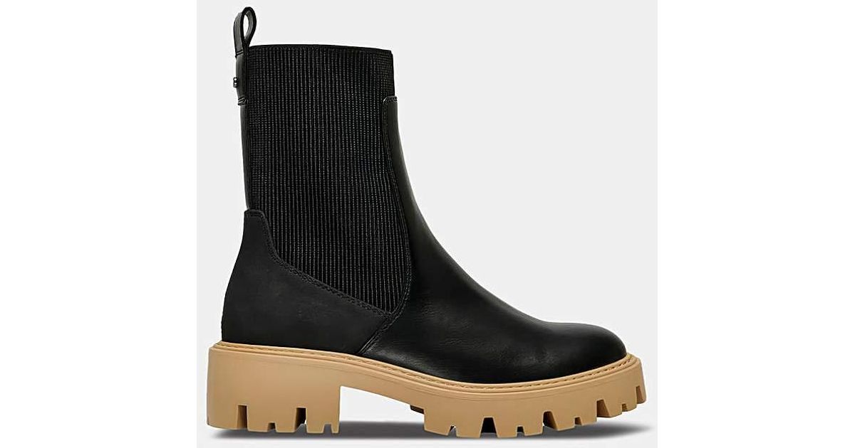 ONLY Betty Chunky Boot Standard Fit in Black | Lyst UK