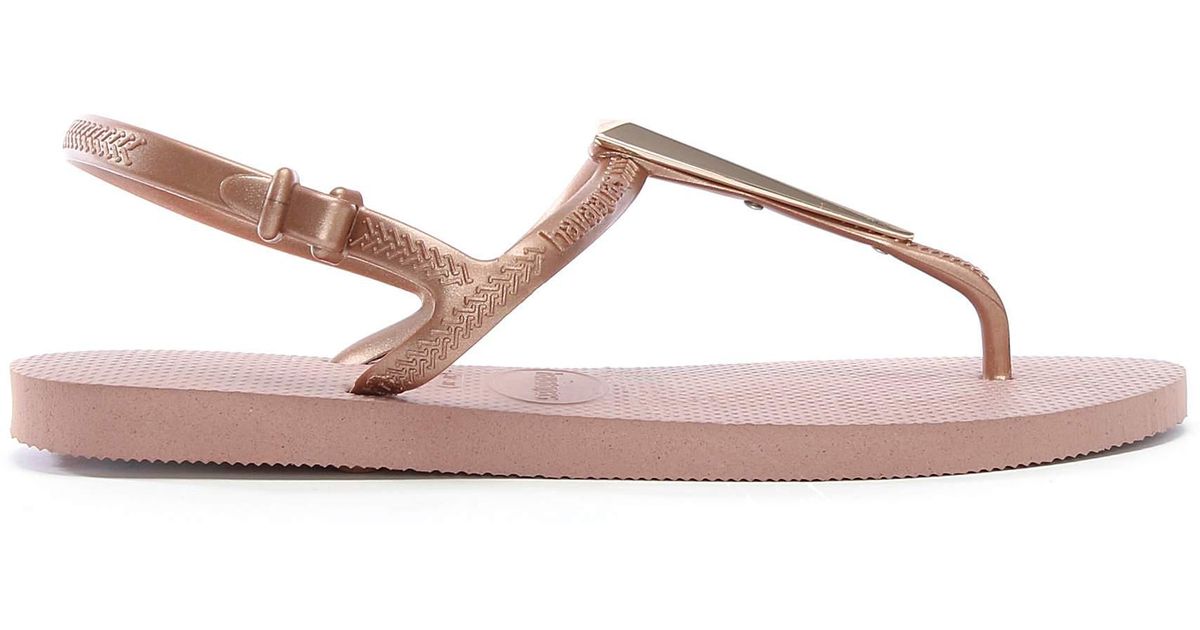 havaianas with ankle strap