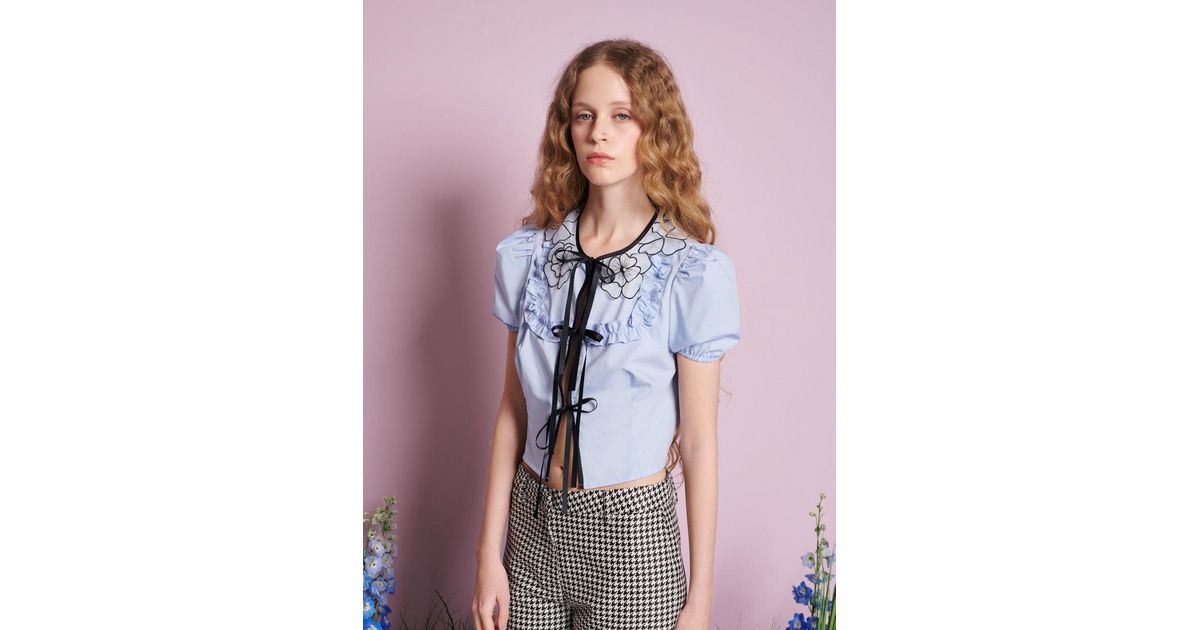 sister jane │ Bluebells Tops Bluebell Tie Front Top – Sister Jane