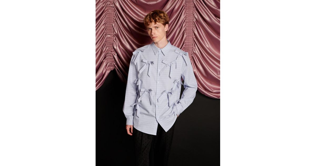 Sister Jane Jules Check Bows Shirt | Lyst
