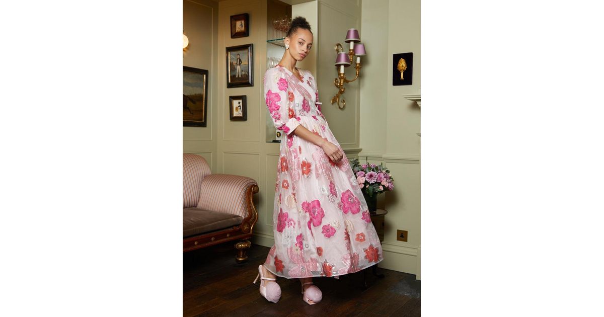Sister Jane Dream Primrose Organza Wrap Dress | Lyst Sister Jane Dream Primrose Organza Wrap Dress | Lyst
