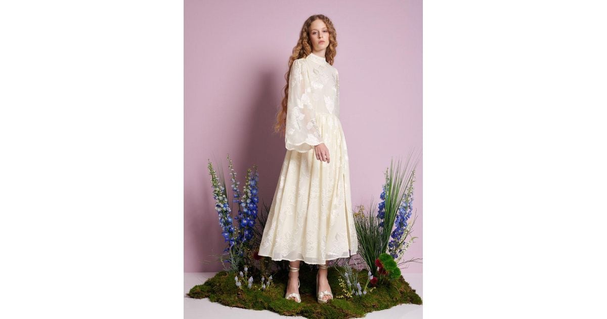 Sister Jane Dandelion Midi Dress in Pink | Lyst