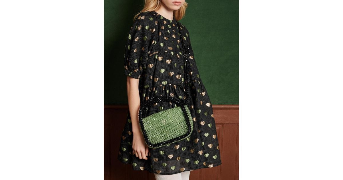 英国発 Sister Jane シスタージェーン Carriage Bead Bag Sister Jane Carriage Bead Bag in Green | Lyst