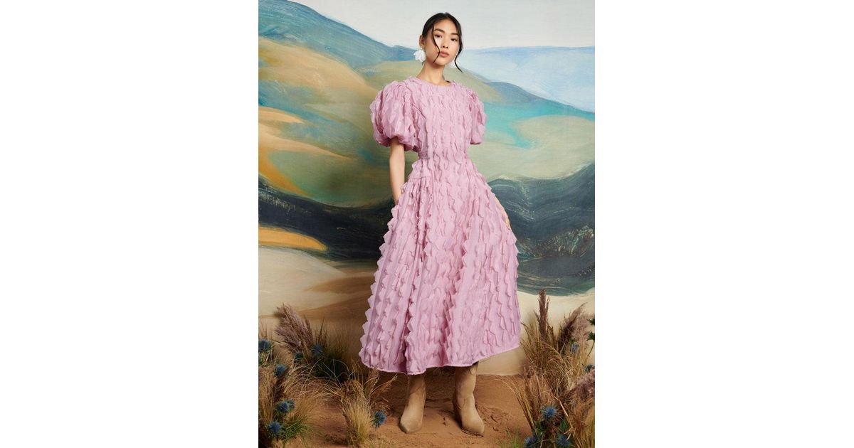 sister jane☆DREAM Haven Ruffle Midi ワンピース【UK発】 DREAM Haven Ruffle Midi Dress – Sister Jane