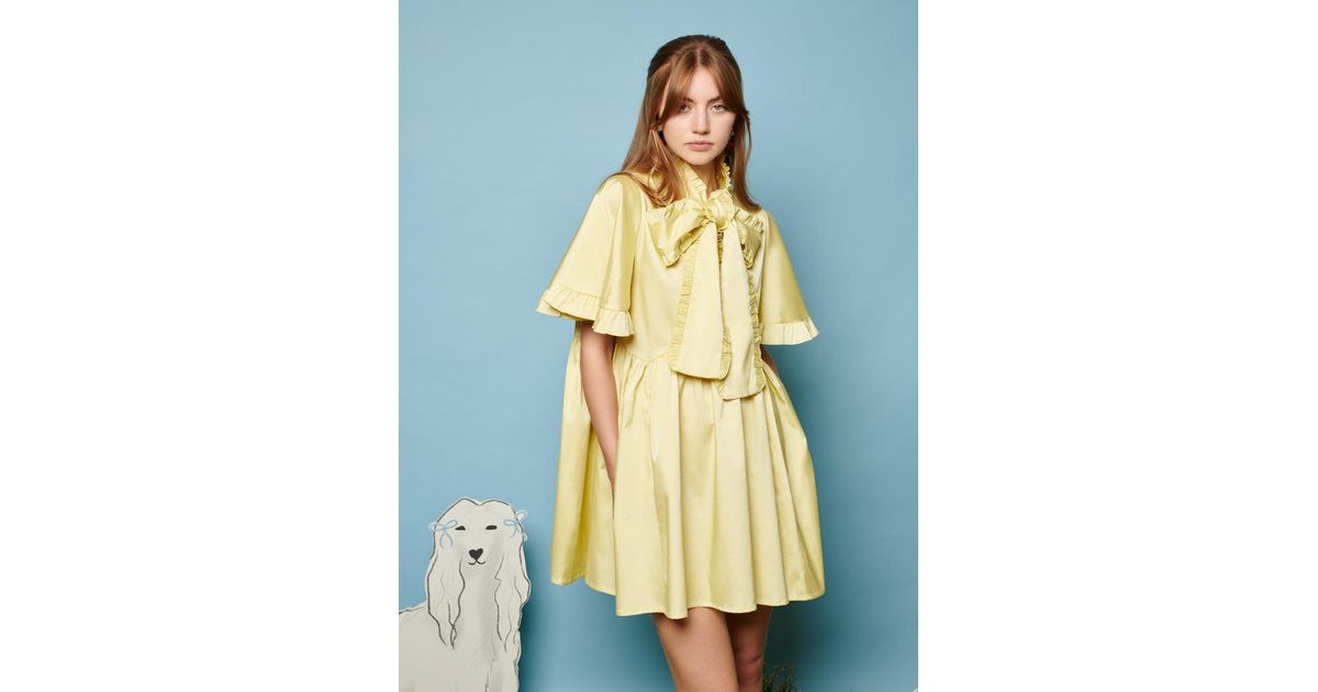 Sister Jane Lucie Ruffle Sleeve Dress