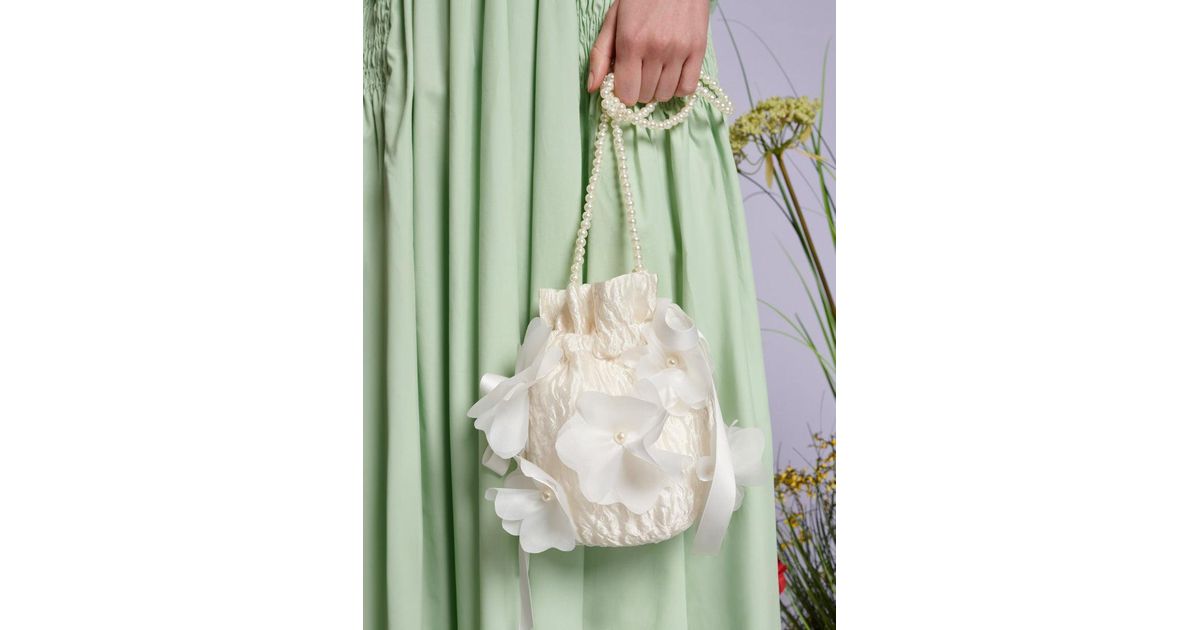 【Sister Jane】花×パール Petunia Bloom バッグ Sister Jane Dream Petunia Bloom Bag in Green | Lyst UK
