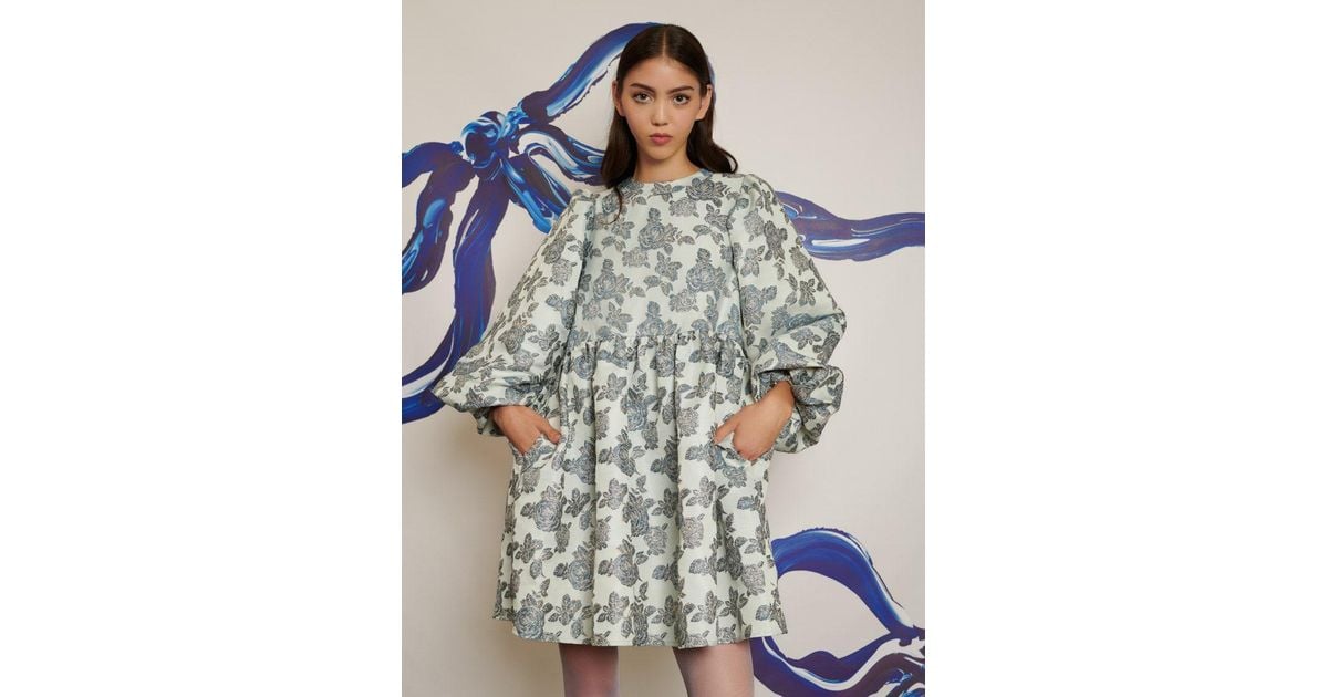 ワンピース POPPY X SISTER JANE JACQUARD MINI DRESS Poppy ドレス POPPY x sister janeDream Roses Jacquard Mini Dress