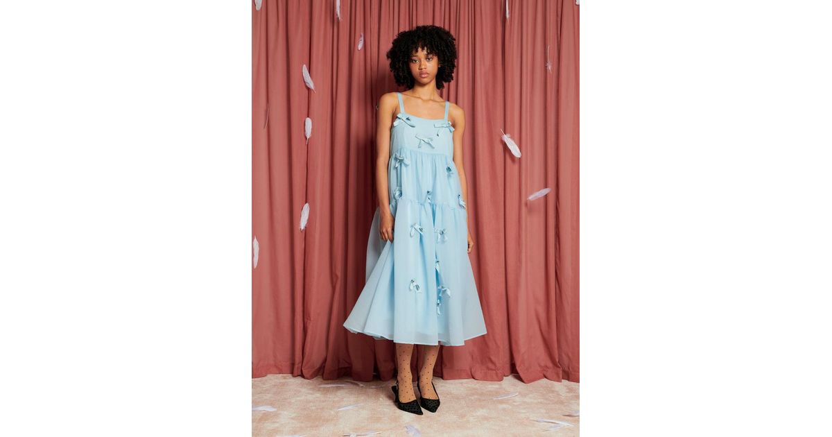 Sister Jane☆Birdie Bow Midi ワンピース【UK発】 Birdie Bow Midi Dress – Sister Jane (EU)