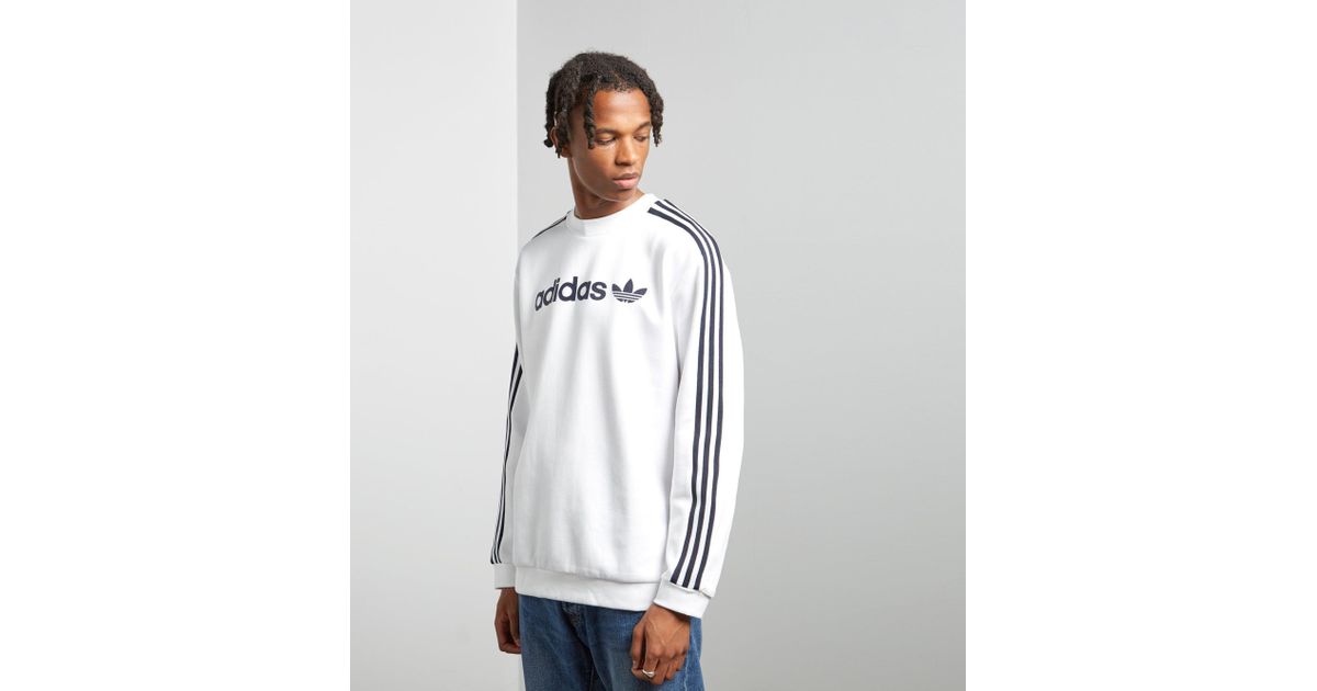 ADIDAS LINEAR TREFOIL SWEATSHIRT MENS in 2019 | Mens ADIDAS LINEAR TREFOIL SWEATSHIRT MENS in 2019 | Mens