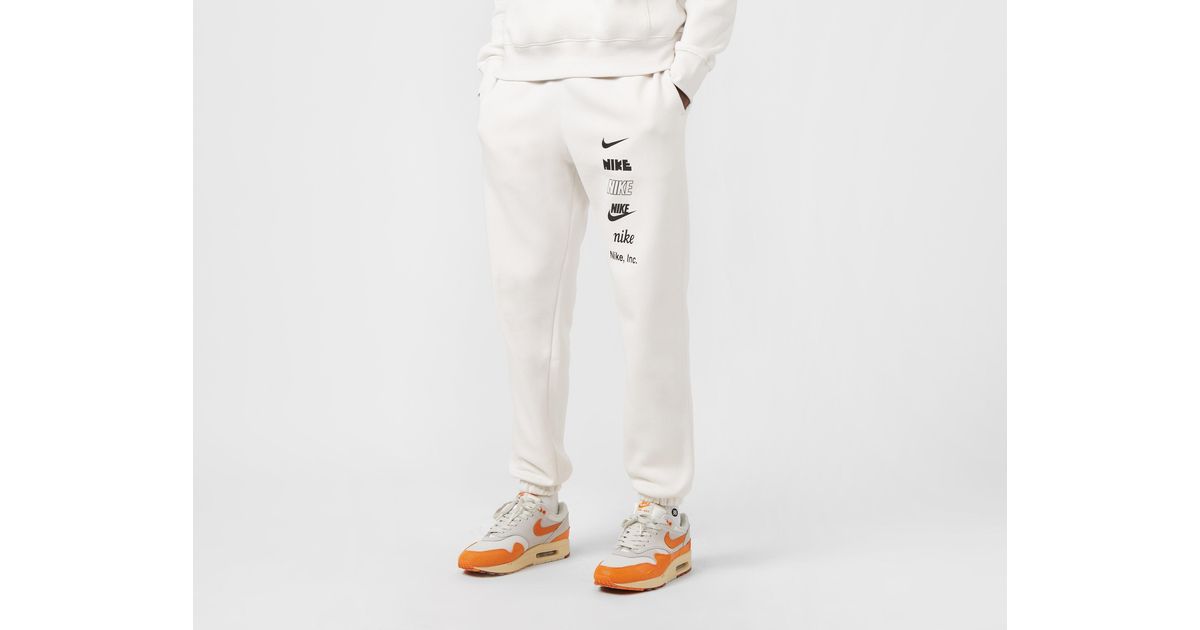 Nike Stack Logo Joggers in Black for Men Lyst UK