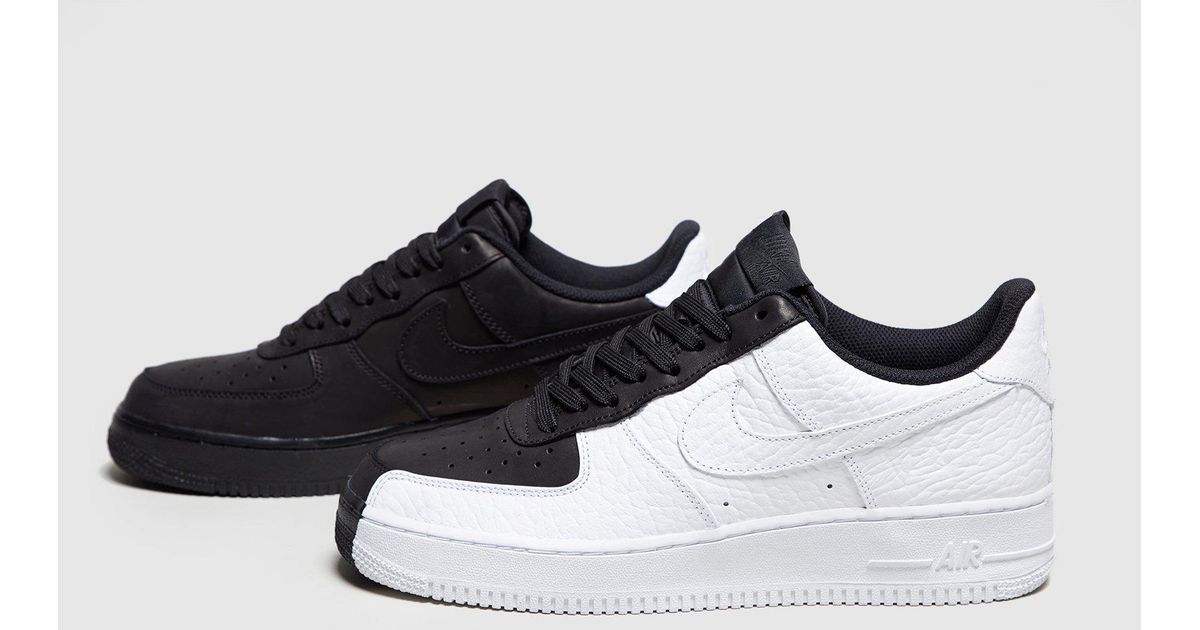Nike Black Air Force 1 'split' for men Nike Black Air Force 1 'split' for men