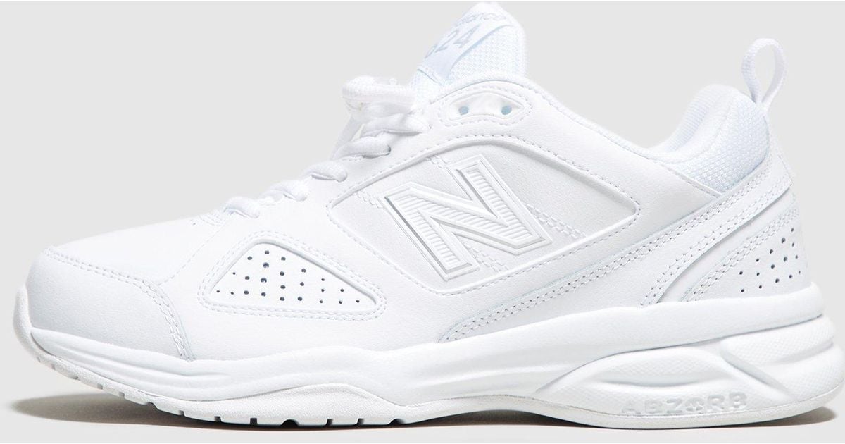 new balance white 624