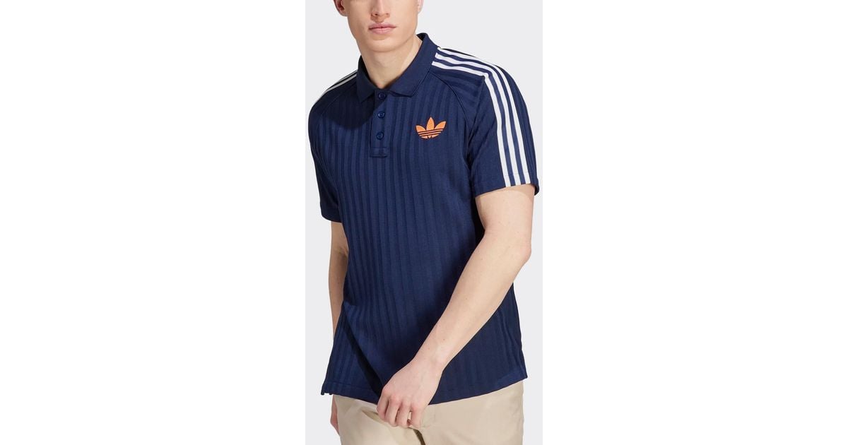 ADICOLOR 70s VINTAGE POLO ネイビー XL