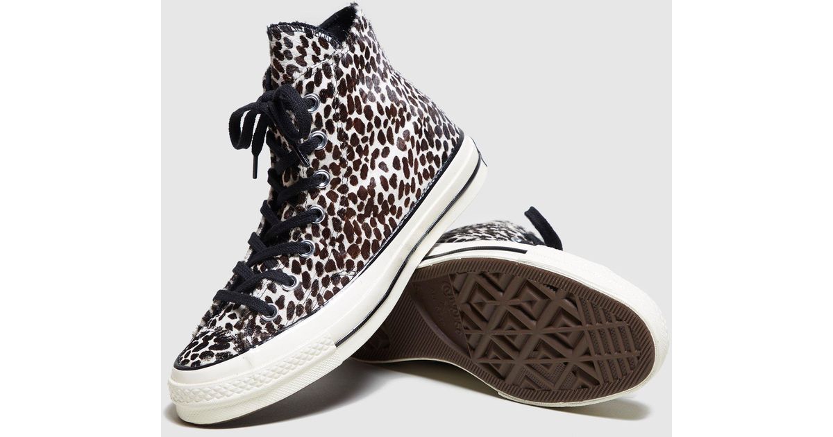 black and white cheetah converse