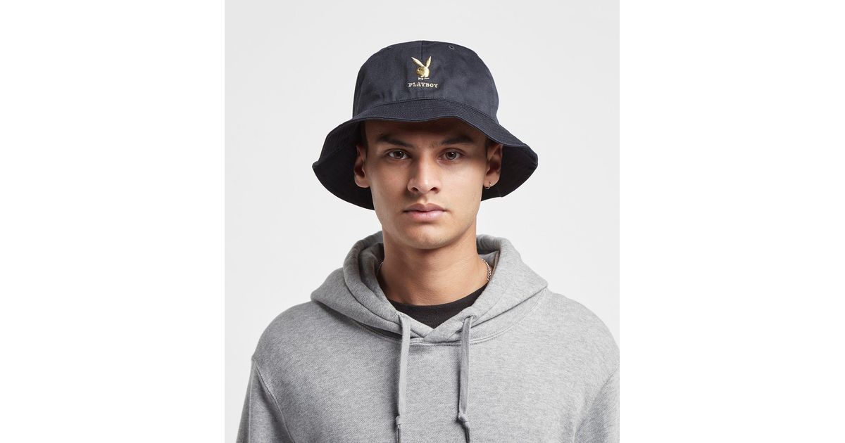 47 Brand Playboy Bucket Hat in Blau für 