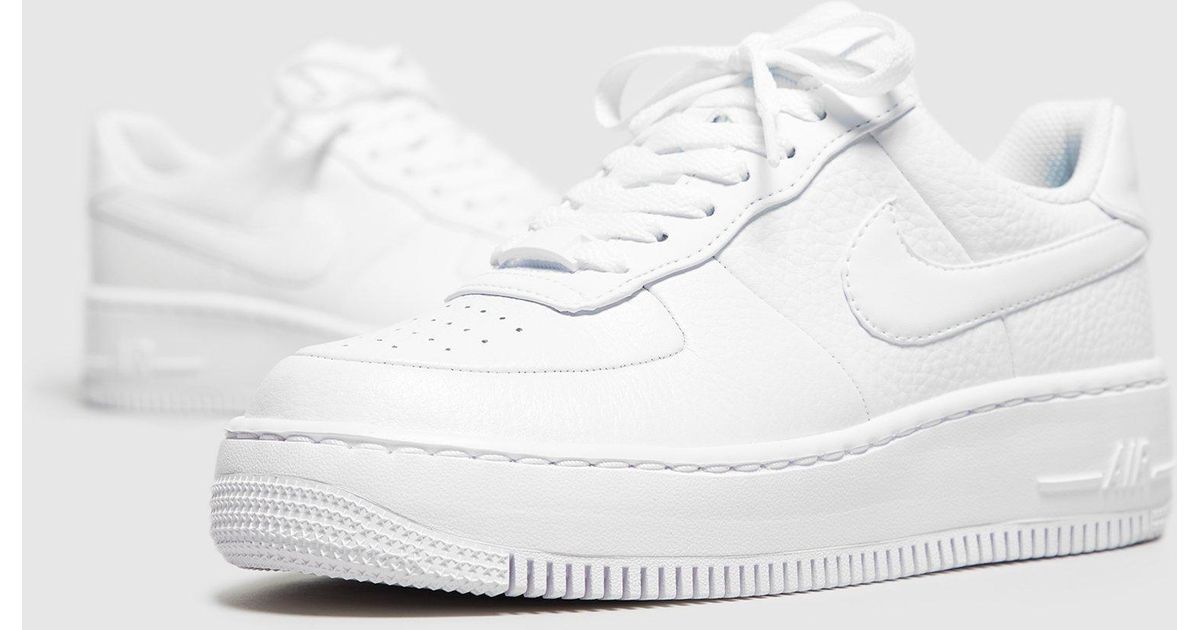 Lyst - Nike Air Force 1 Upstep Women's in White