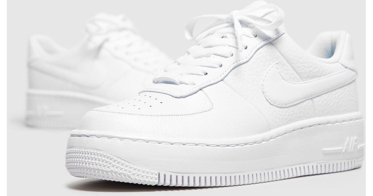 nike air force 1 upstep women's white