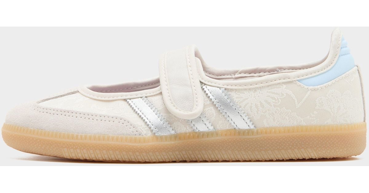 Samba Jan adidas Originals X Liberty London Samba Jane in White | Lyst UK